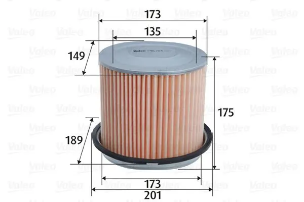VALEO 585764 Воздушный фильтр