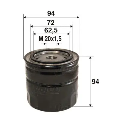 VALEO 586026 Фильтр