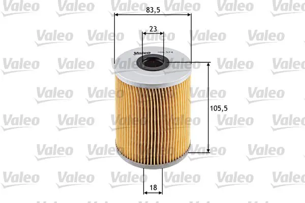 VALEO 586574 Масляный фильтр