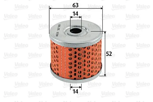 VALEO 587908 Топливный фильтр