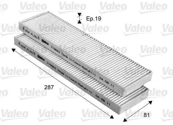 VALEO 715662 Фильтр