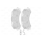 601754 BRAKE PADS