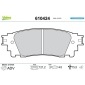 610424 BRAKE PADS EV LEXUS LM RR IT