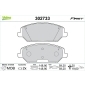 302733 VALEO Комплект тормозных колодок,