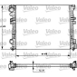 731166 Радиатор VALEO
