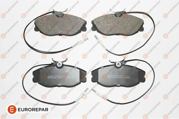 1617254180 Колодки тормозные Fr Peugeot