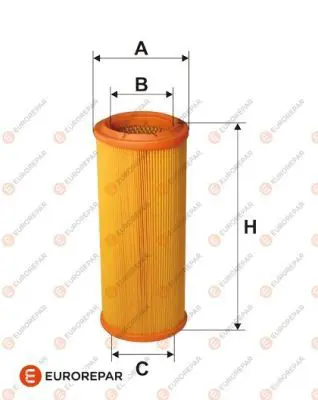 E147293 Фильтр воздушный RENAULT