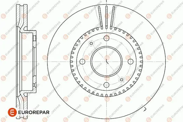 1642779180 Диск тормозной HYUNDAI SONATA