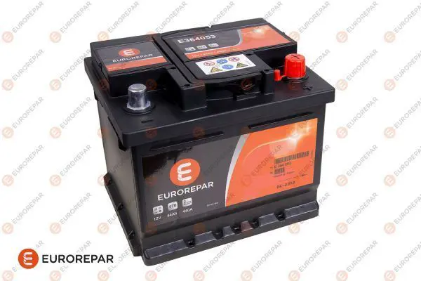 E364053 EUROREPAR Батарея аккумуляторная LB1 44AH/440A, Д/Ш/В 207/175/175, B13, -/+
