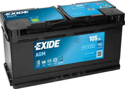 EXIDE EK1050 Аккумулятор