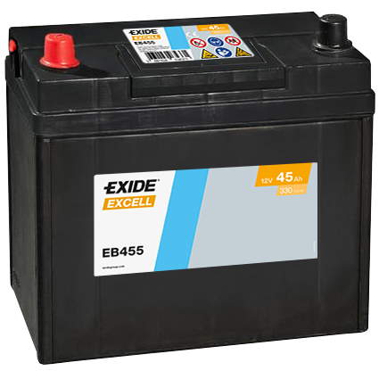 EXIDE EB455 Аккумулятор Excell 12V 45Ah