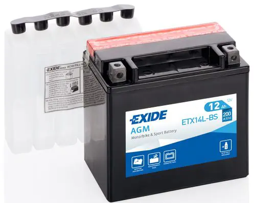 EXIDE ETX14LBS Аккумулятор MOTO AGM 12Ah 200A