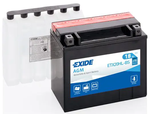 EXIDE ETX20HLBS АККУМУЛЯТОРНАЯ БАТАРЕЯ EXIDE