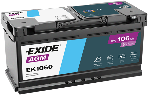 EXIDE EK1060 Стартерная аккумуляторная