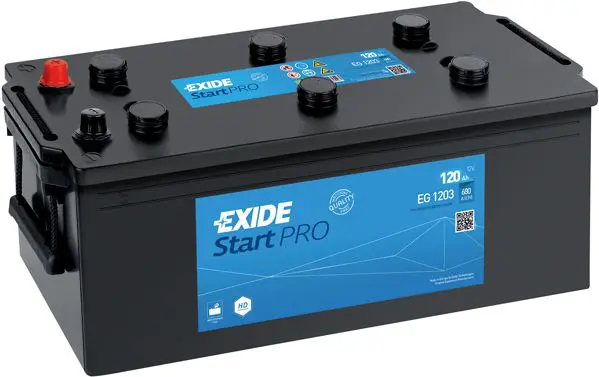 EXIDE EG1203 Аккумулятор 12V120A + слева
