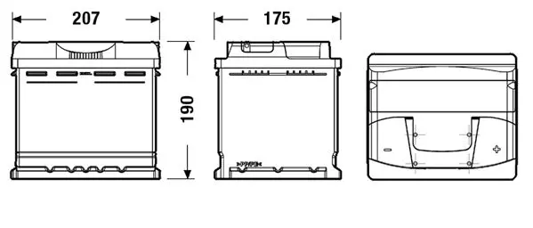 DETA DB500 Аккумулятор