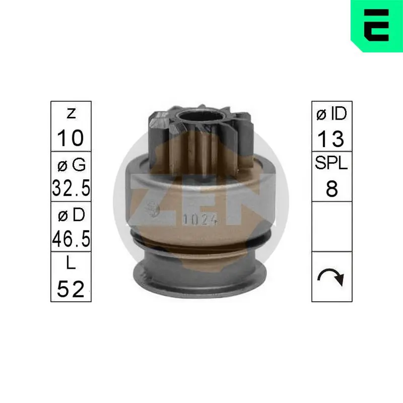 ZN1024 Бендикс MITSUBISHI L200/L300