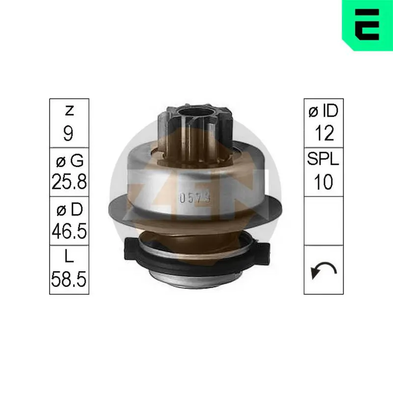 ZN0579 Бендикс VW T4