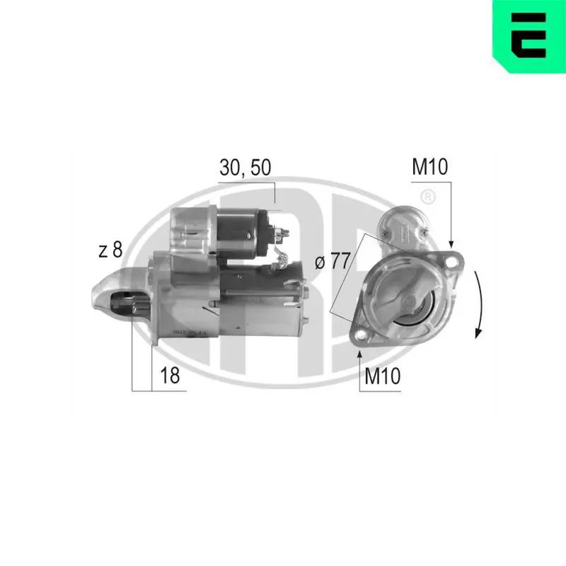ERA 220615A Стартер