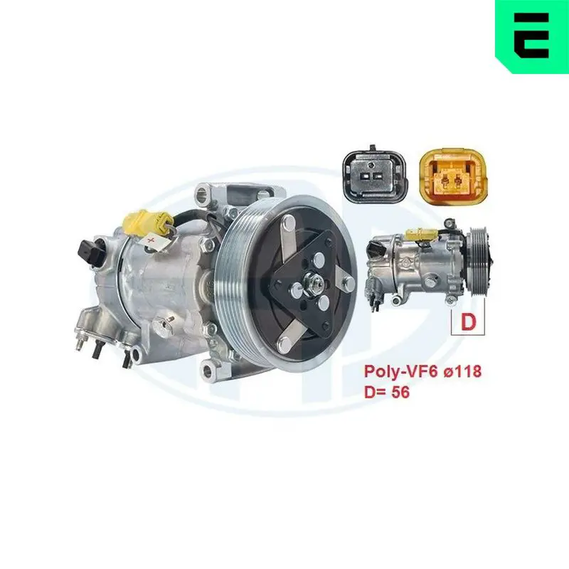  Compressor, air conditioning