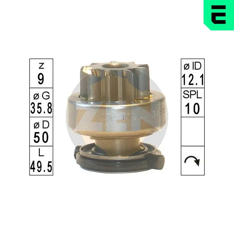 ZN1790 ZN1790 Бендикс стартера\ FIAT
