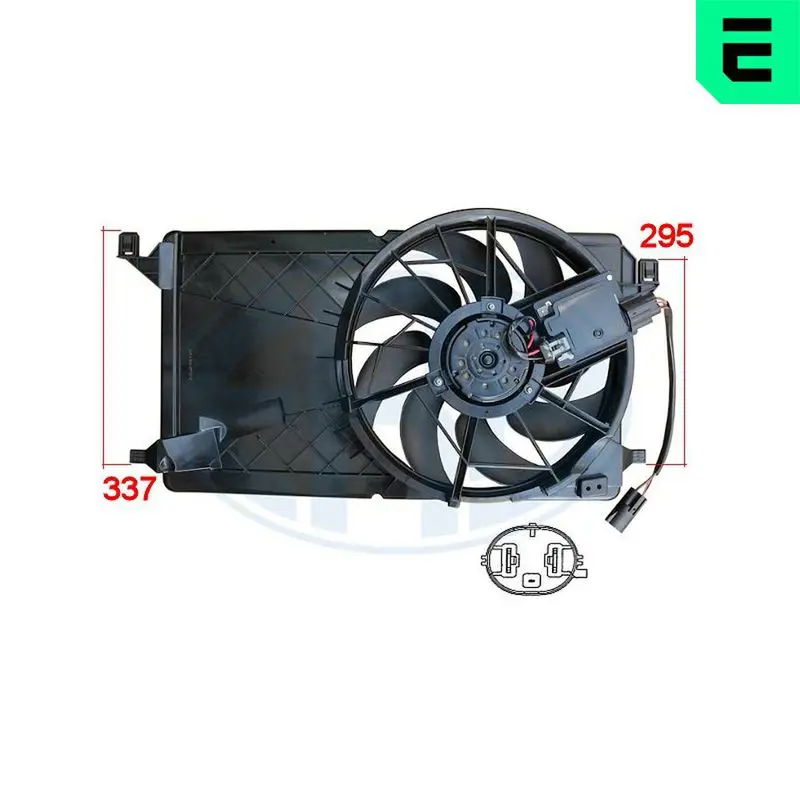 Era 352072 Вентилятор радиатора двигателя