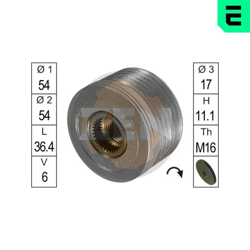 ZN5396 Механизм свободного хода