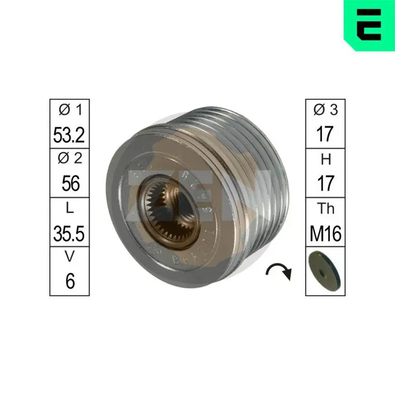 Era ZN5429 Механизм свободного хода