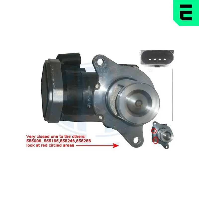ERA 555096A Клапан возврата ОГ