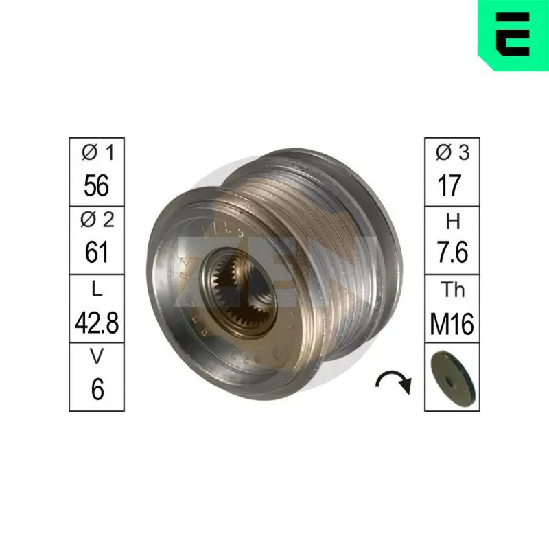 ERA ZN5377 Механизм свободного хода