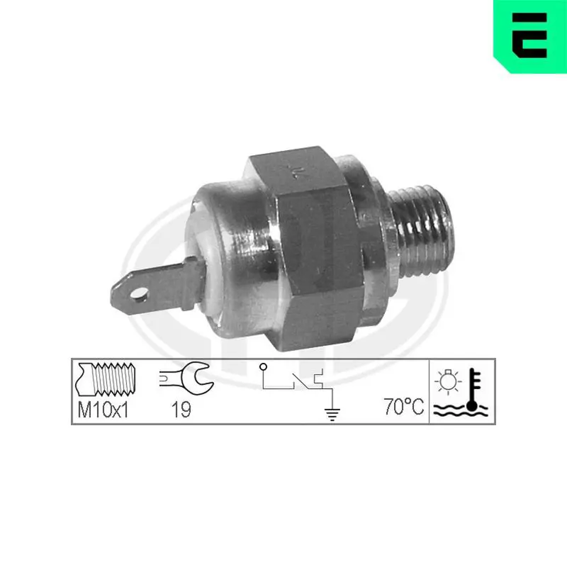 330307 Датчик температуры ОЖ AUDI 80