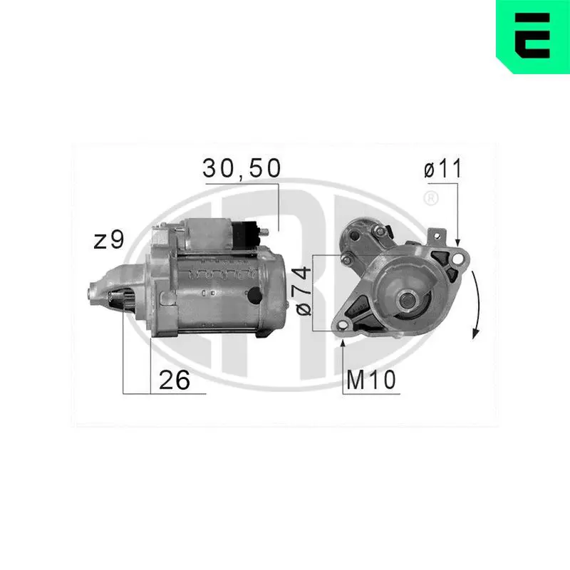 ERA 220677A Стартер