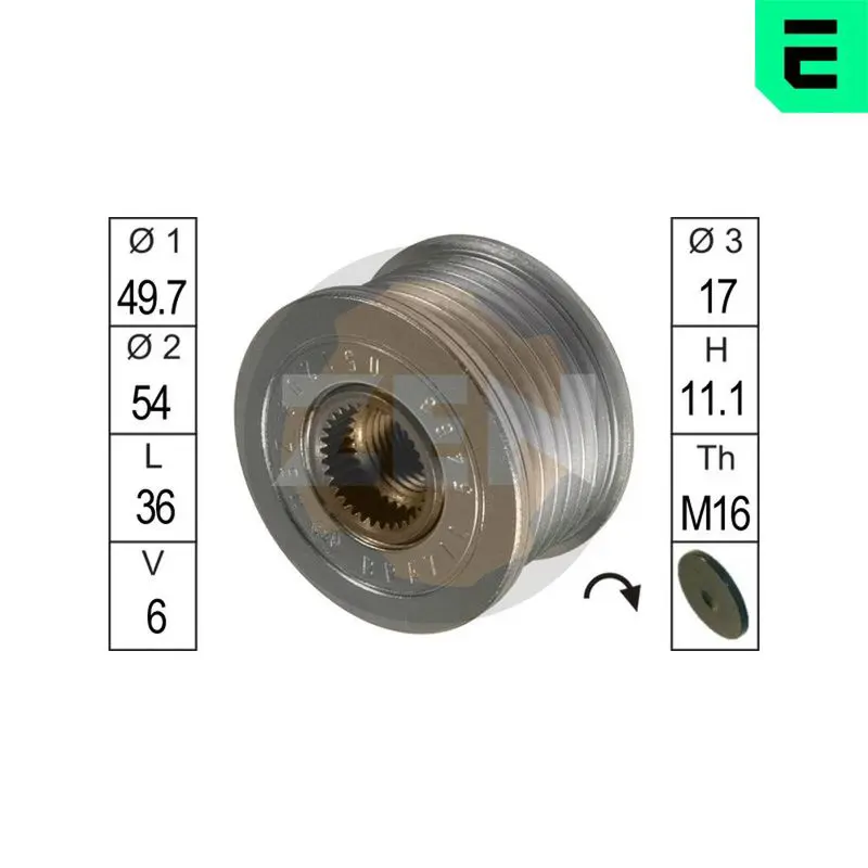 ERA ZN5463 Механизм свободного хода