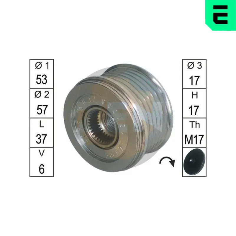 ERA ZN5507 Механизм свободного хода