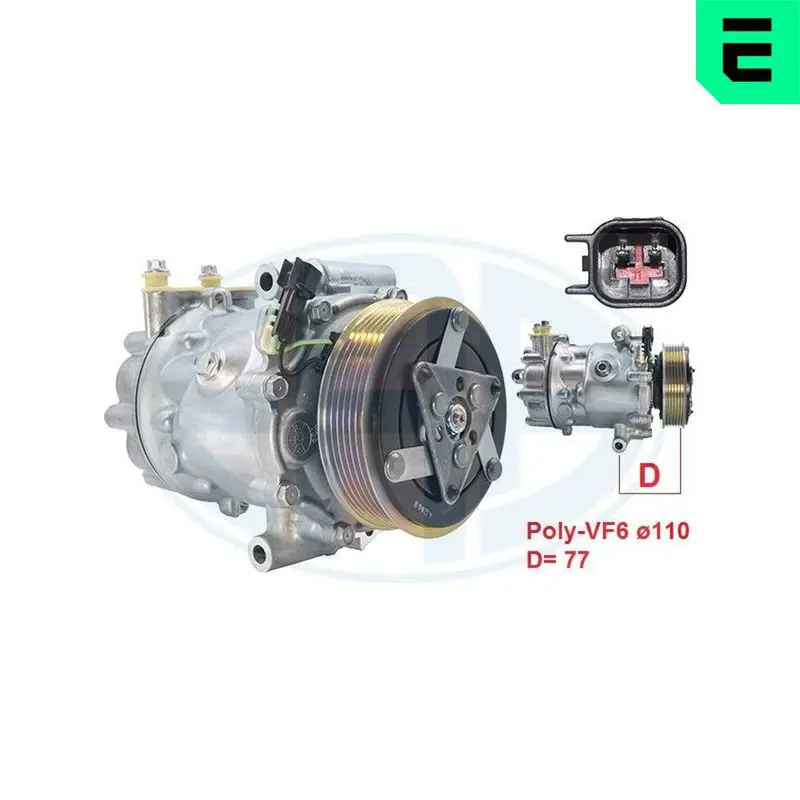 ERA 670145 Compressor, air conditioning
