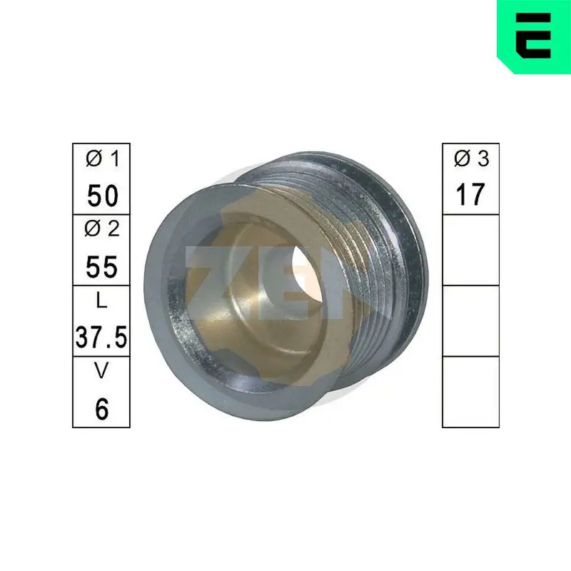 ERA ZN5352 Ременный шкив, генератор