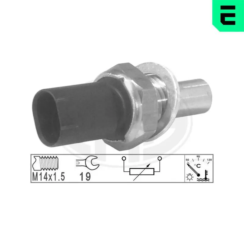 ERA 330774 Датчик температуры ОЖ MERCEDES