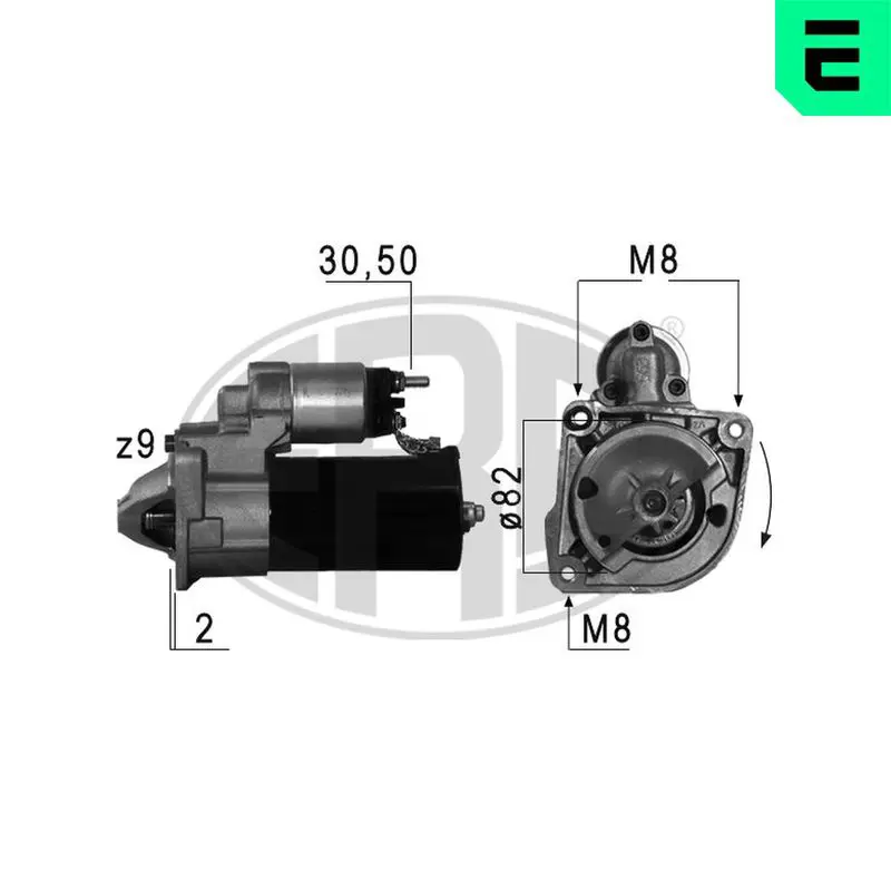 220610 Era Стартер FIAT DUCATO 06- 220610
