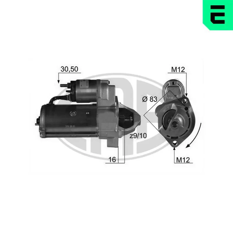 ERA 220037A Стартер