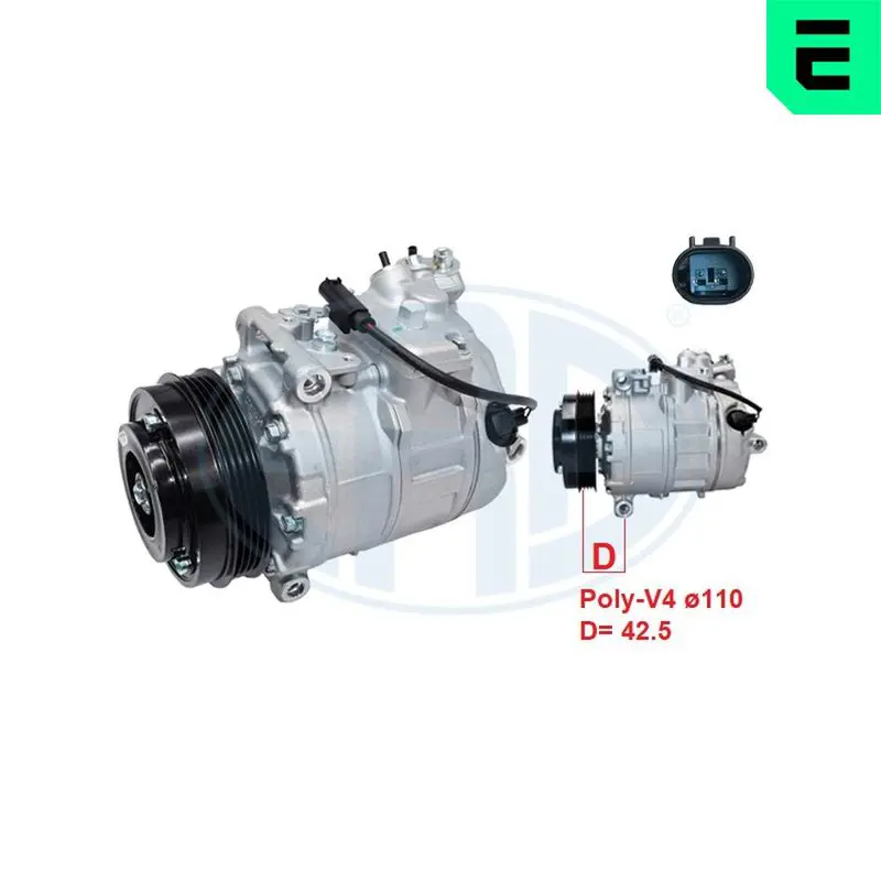 ERA 670196 Компрессор, кондиционер