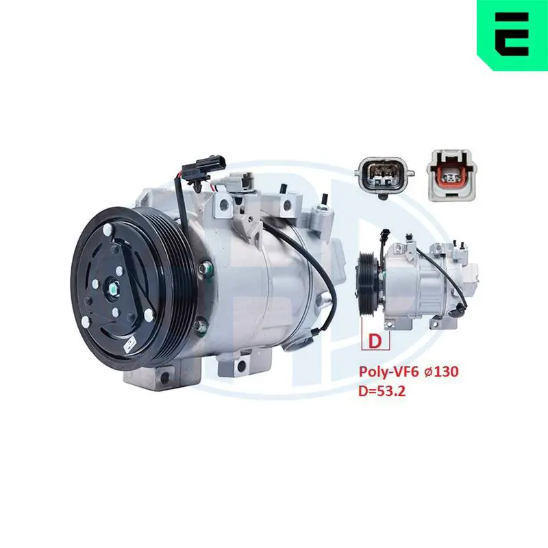 ERA 670142 Компрессор, кондиционер