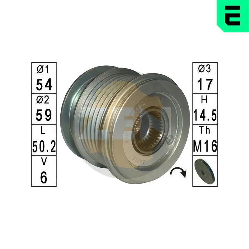 ERA ZN5624 Механизм свободного хода