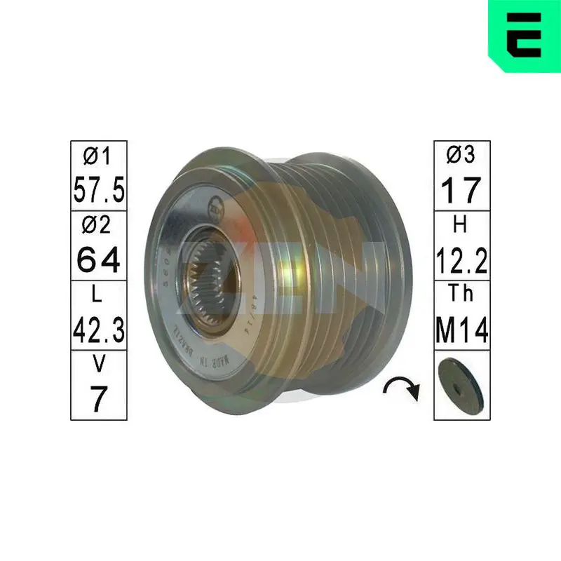 ERA ZN5609 Механизм свободного хода