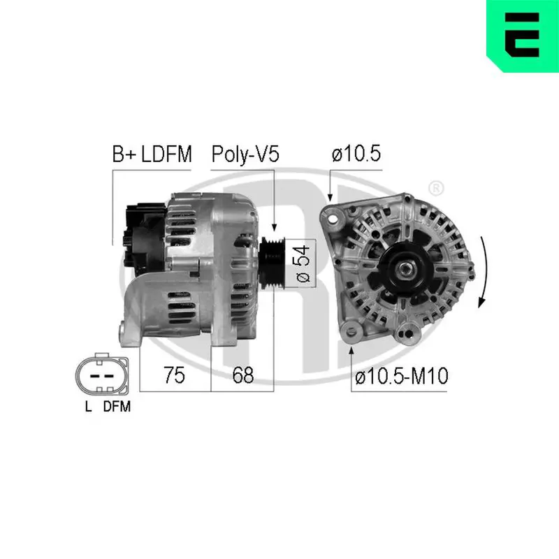 ERA 210736A Генератор
