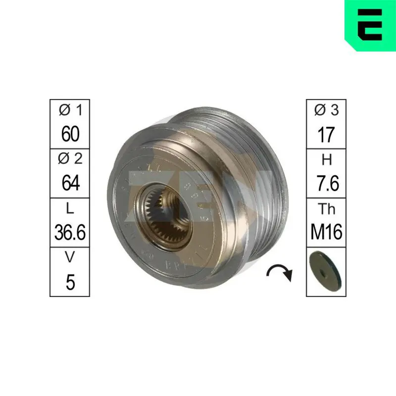 ERA ZN5466 Механизм свободного хода