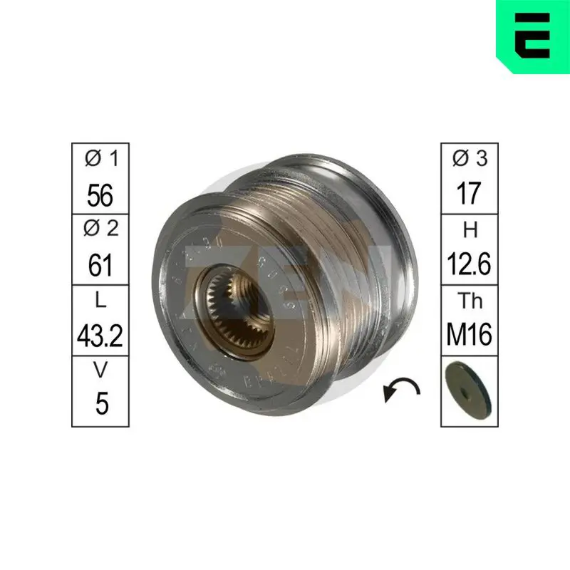 ZN5505 Механизм свободного хода