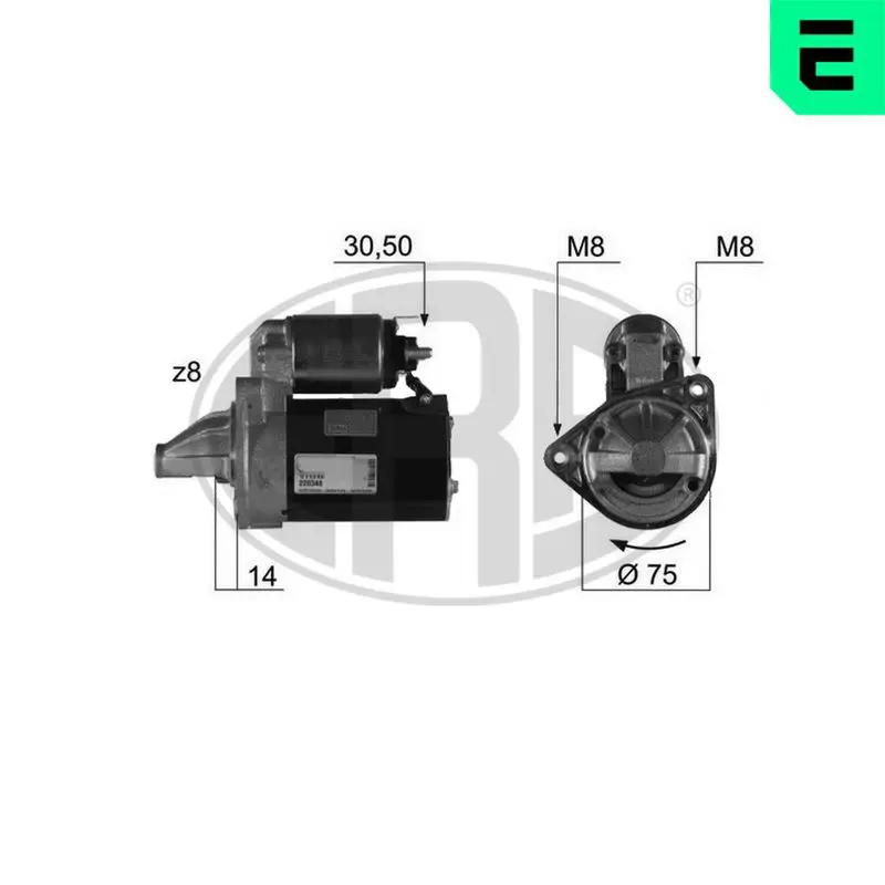 ERA 220348A Стартер