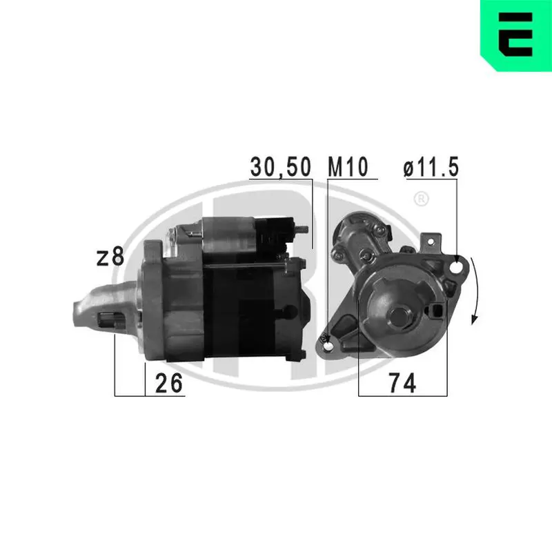 ERA 220723A Стартер