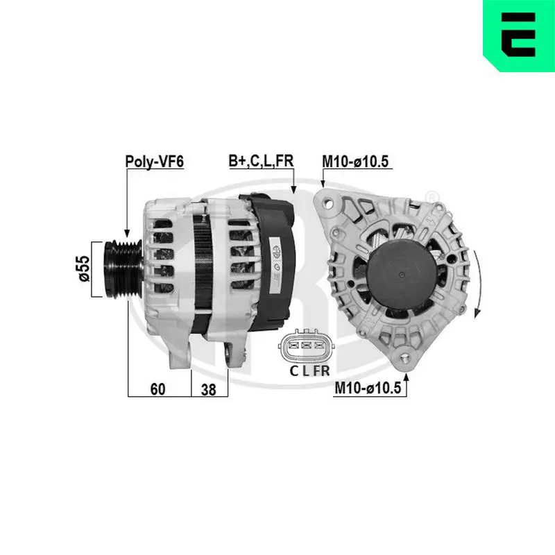 ERA 209009A Alternator