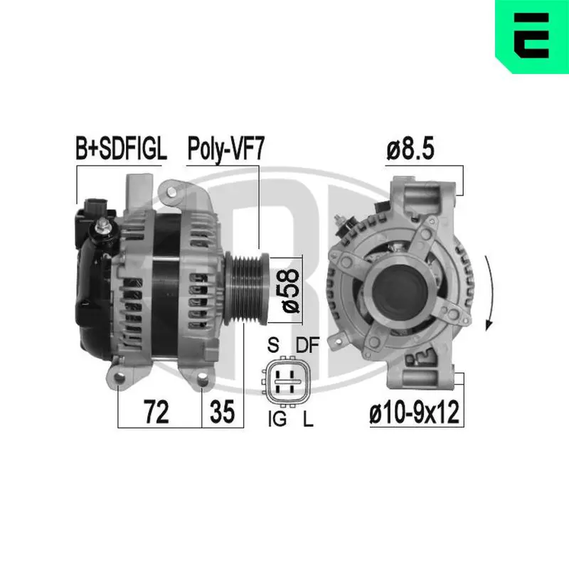 ERA 209370A Alternator